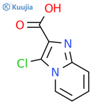 3-chloroimidazo[1,2-a]pyridine-2-carboxylic acid structure