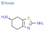 (6S)-4,5,6,7-tetrahydro-1,3-benzothiazole-2,6-diamine structure