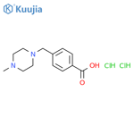 4-[(4-Methylpiperazin-1-yl)methyl]benzoic acid dihydrochloride structure