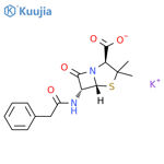 Penicillin G potassium structure