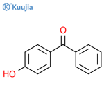 4-Hydroxybenzophenone structure
