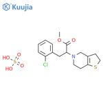 Clopidogrel hydrogen sulfate structure