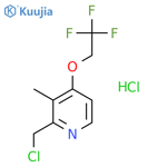 2-Chloromethyl-3-methyl-4-(2,2,2-trifluoroethoxy)pyridine, Hydrochloride structure