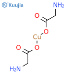 Bis(2-aminoacetoxy)copper structure