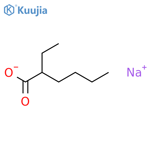 Sodium 2-ethylhexanoate structure