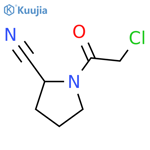 (2S)-1-(2-chloroacetyl)pyrrolidine-2-carbonitrile structure