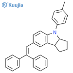 7-(2,2-Diphenylvinyl)-1,2,3,3a,4,8b-hexahydro-4-(4-methylphenyl)-cyclopentbindole structure
