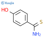 4-Hydroxythiobenzamide structure