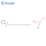 TRIETHANOLAMINE DODECYLBENZENE SULFONATE structure