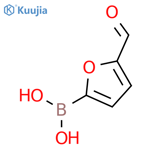 2-Formylfuran-5-boronic acid structure