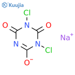 Dichloroisocyanuric Acid Sodium Salt structure