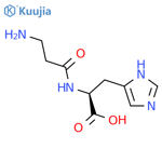 beta-Alanyl-L-Histidine structure