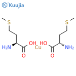 (2S)-2-Amino-4-methylsulfanylbutanoic acid;copper structure