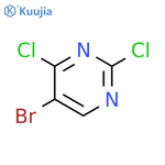 5-Bromo-2,4-dichloropyrimidine structure