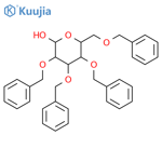 2,3,4,6-Tetra-O-benzyl-D-glucopyranose structure