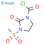 3-Methanesulfonyl-2-oxo-1-imidazolidinecarbonyl Chloride structure