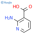 2-aminopyridine-3-carboxylic acid structure