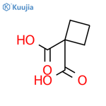 cyclobutane-1,1-dicarboxylic acid structure