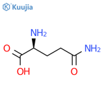 L-Glutamine structure