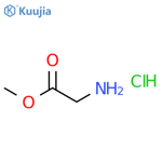 Methyl 2-aminoacetate hydrochloride structure