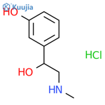 Phenylephrine hydrochloride structure