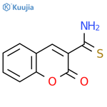 2-Oxo-2H-chromene-3-carbothioamide structure