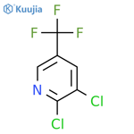 2,3-dichloro-5-(trifluoromethyl)pyridine structure