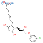 5-Heptenoic acid, 7-[(1R,2R,3R,5S)-2-[(1E,3R)-4-(3-chlorophenoxy)-3-hydroxy-1-buten-1-yl]-3,5-dihydroxycyclopentyl]-, (5E)-rel- structure