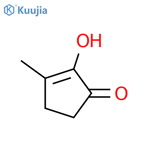2-Hydroxy-3-methylcyclopent-2-enone structure