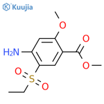 Methyl 4-Amino-5-(ethylsulphonyl)-2-methoxybenzoate structure
