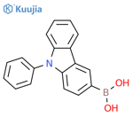 B-(9-Phenyl-9H-carbazol-3-yl)boronic Acid structure