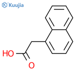1-Naphthylacetic acid structure