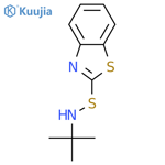 S-(Benzodthiazol-2-yl)-N-(tert-butyl)-thiohydroxylamine structure